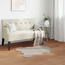  Mű Nyúl Szőr Szőnyeg Olite Bézs 80 x 120 cm Poliészter lakástextília