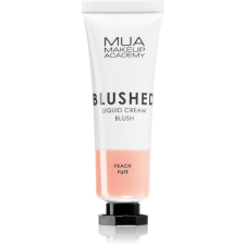 MUA Makeup Academy Blushed Liquid Blusher folyékony arcpirosító árnyalat Peach Puff 10 ml arcpirosító, bronzosító