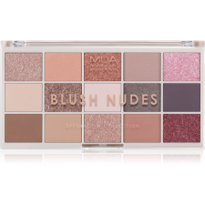 MUA Makeup Academy Professional 15 Shade Palette szemhéjfesték paletta árnyalat Blush Nudes 12 g szemhéjpúder