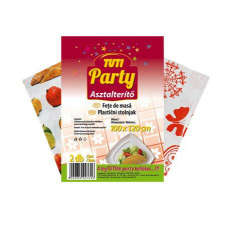 Műanyag asztalterítő, 100 x 120 cm, 2 db, TUTI "Party" party kellék