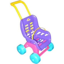  Műanyag babakocsi - 50 cm, többféle játék babakocsi