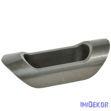  Műanyag csónak M7x27x11cm - Szürke dekorációs kellék
