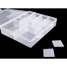  Műanyag doboz 4x17x21 cm dekorációs kellék