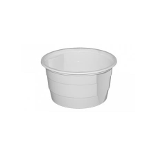 . Műanyag gulyás tányér, 750 ml, 50 db, fehér konyhai eszköz