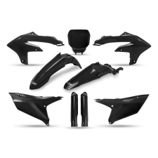  Műanyag készlet villa védőkkel Yamaha YZF 2023 utáni fekete egyéb motorkerékpár alkatrész
