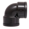 Műanyag menetes könyök idom 1" belső x 1" belső