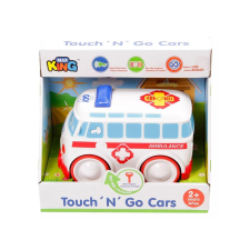  Műanyag mentőautó fénnyel és hanggal - többféle (3204) készségfejlesztő