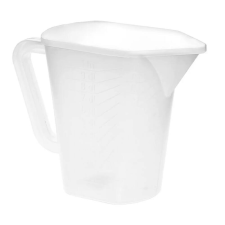 Műanyag mérőkancsó, fedővel 1000 ml konyhai eszköz