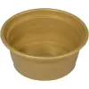 Műanyag peremes kerek tál arany D14cm M6cm
