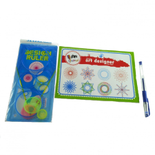  Műanyag rajzoló szett kreatív és készségfejlesztő