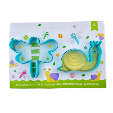  Műanyag sütemény kiszúró-pillangó és csiga sütés és főzés