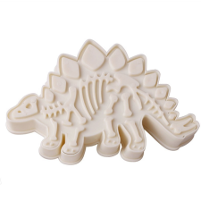Műanyag süteménykiszúró - Dinoszaurusz, Stegosaurus konyhai eszköz