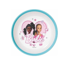 Műanyag tál csúszásmentes Barbie party kellék