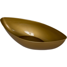  Műanyag tál ovális alacsony arany M7 x31,5cm dekorációs kellék