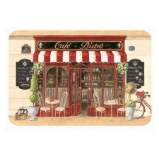 Műanyag tányéralátét 45x30cm, Cafe' Bistrot konyhai eszköz