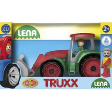  Műanyag traktor - 37 cm autópálya és játékautó