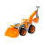  Műanyag traktor markolókkal - 50 cm többféle (03351)