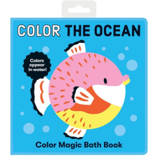 Mudpuppy Color Magic Bath Book Color The Ocean fürdési játékkönyv 0+ y 1 db készségfejlesztő