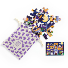 Mudpuppy Kísértetház 36 darabos puzzle útnak indulhat Mudpuppy puzzle, kirakós