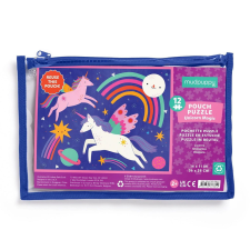 Mudpuppy Puzlle Unicorn Magic tasakban 12 db puzzle, kirakós