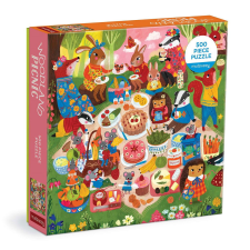 Mudpuppy Puzzle Piknik az erdőben 500 db puzzle, kirakós