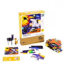 Muduko Puzzle 32 pieces Adventure in space puzzle, kirakós