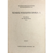 Műegyetemi Kiadó szabályozástechnika I. - Kurutz Károly antikvárium - használt könyv