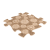 Muffik : Puha mező kiegészítő darab szenzoros szőnyegekhez - Bézs