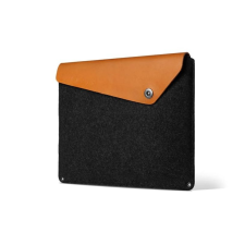 Mujjo Envelope Sleeve 16" MacBook Pro tok - Fekete/barna számítógéptáska