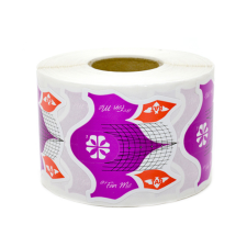 Műköröm sablon 500db #022 Lila műkörmös sablon