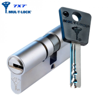  Mul-T-Lock 7x7 törésvédett biztonsági zárbetét 31/40 zár és alkatrészei