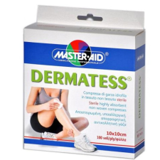  Mull kötszer DERMATESS 10x10/100db gyógyászati segédeszköz