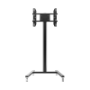 Multibrackets 24" - 63" LCD TV/Monitor szabadonálló (gurulós) állvány - fekete