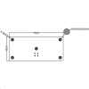 Multibrackets talpas public padló állvány 180 Single univerzális konzol 24-63" ezüst (7350073732418)