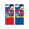  Multifunkcionális sál gyapjúval / nyakmelegítő MICKEY MOUSE, piros gyapjú