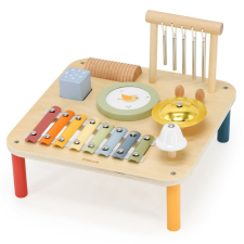  Multifunkciós aktív asztal hangszerekkel, madárkás (PolarB) fajáték