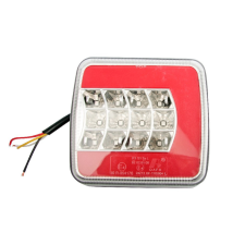 Multipa Utánfutó hátsólámpa 4funkciós bal, LED, 12/24 Volt – MULTIPA utánfutó