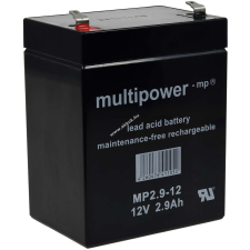 Multipower Ólom akku 12V 2,9Ah (Multipower) típus MP2,9-12 elektromos tápegység