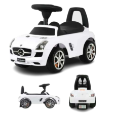 Multistore Mercedes SLS AMG Multifunkcionális Bébitaxi - fehér lábbal hajtható járgány