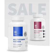 Multivitamin férfiaknak + Vas mátrix vitamin és táplálékkiegészítő