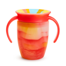MUNCHKIN Miracle Cup Tropical 360 fokos itatópohár 6hó, 207ml, piros itatópohár