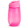 MUNCHKIN Simple Clean Bögre szívószállal 296 ml rózsaszín