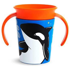  Munchkin WildLove 360° Junior füles bögre 177 ml delfin (5019090517751) kulacs, kulacstartó