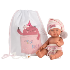 Munecas Llorens Llorens Bebita újszülött baba táskában, 26 cm baba