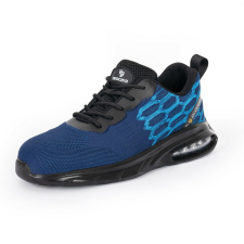 Munkacipő TEXO-AIR BLUE S1, PROCERA, poliészter, fekete / sötétkék, 45 EU munkavédelmi cipő