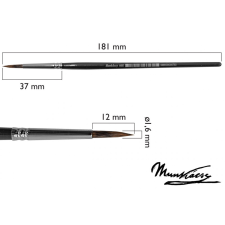 Munkácsy ecset, mókusszőr, tű M66-1 ecset
