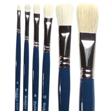 Munkácsy M3122 Munkácsy kecskeszőr, hosszúnyelű, lapos ecset - 02 ecset