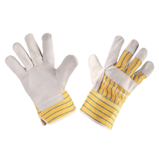  Munkakesztyű, szürke hasított marhabőr, 4243X , 10, 5"