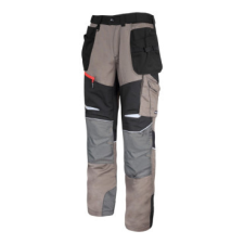 Munkavédelmi Nadrág Slim-Fit Beige/Fekete L munkaruha