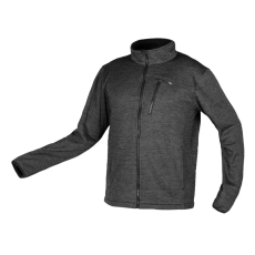  Munkavédelmi pulóver, OUTDOOR, cippzáras, szürke, XL